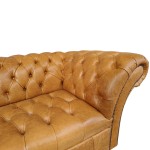 Firm Button Seat Sofa